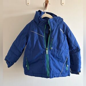 Kamik Kids Jacket in Blue and Green